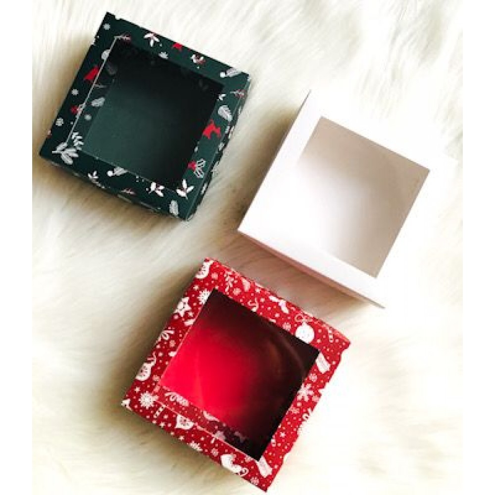 15x15x5 Pencereli Karton Kutu — galeri görseli